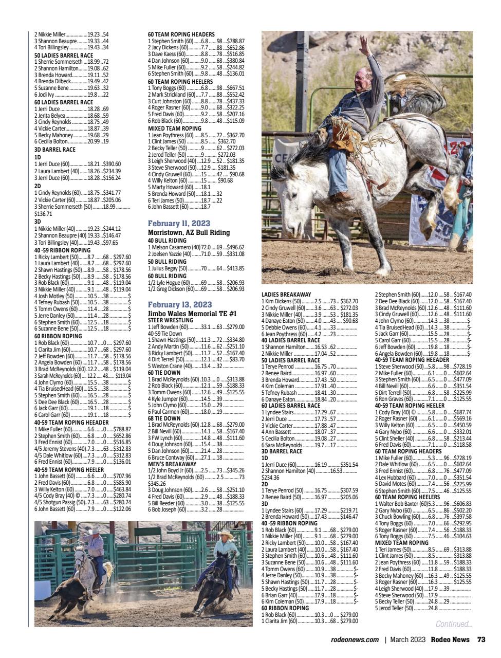 Rodeo Life Preview Pages