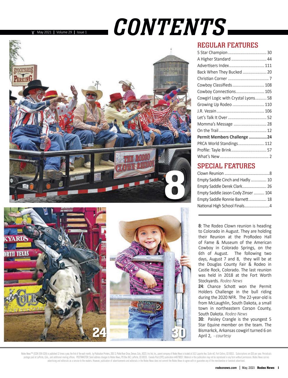 Rodeo Life Preview Pages
