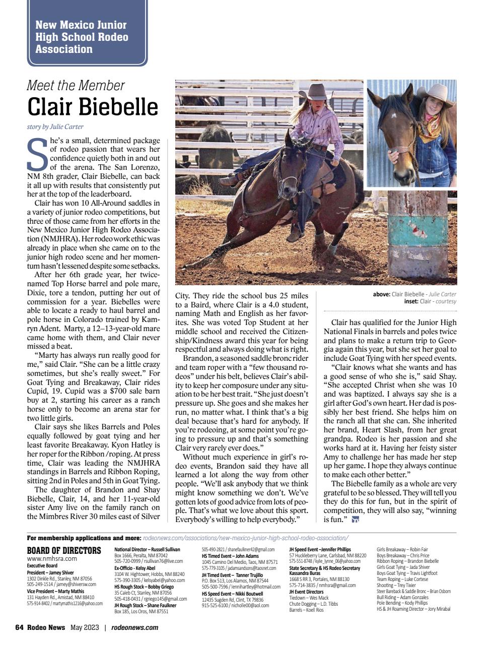 Rodeo Life Preview Pages