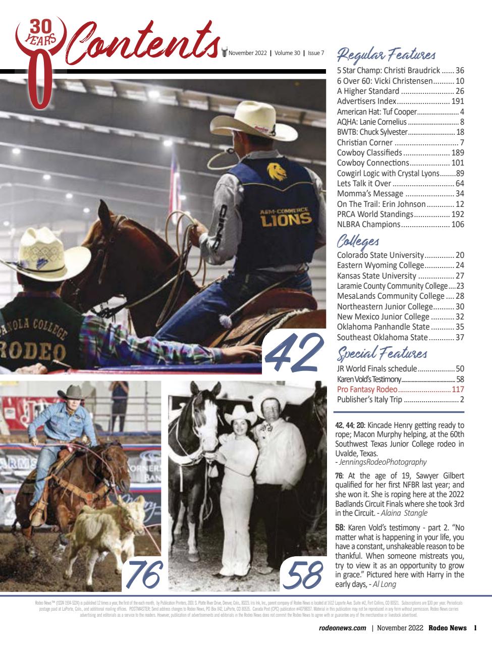 Rodeo Life Preview Pages
