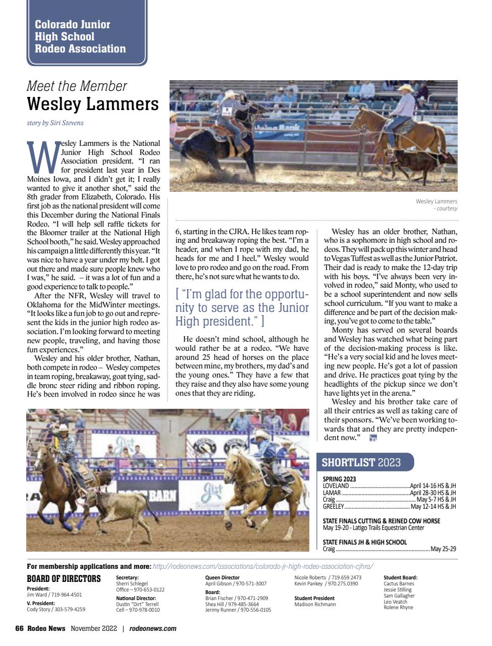 Rodeo Life Preview Pages