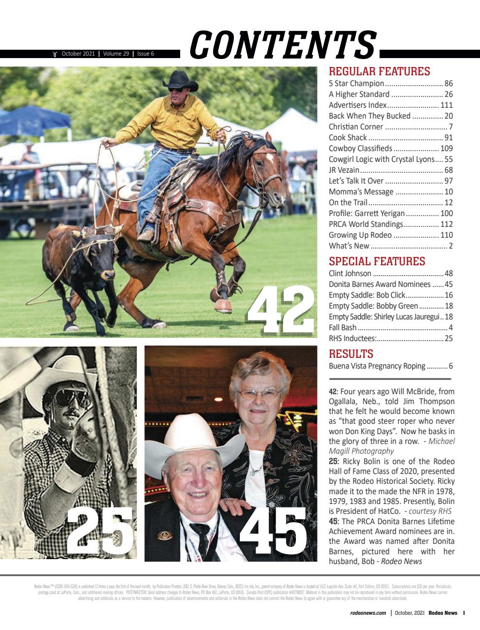 Rodeo Life Preview Pages