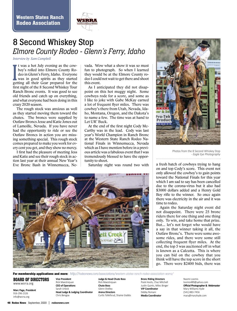 Rodeo Life Preview Pages