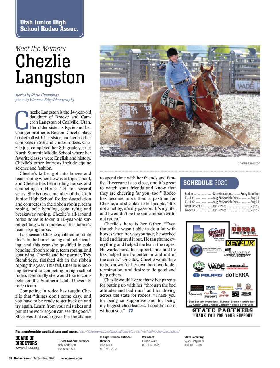 Rodeo Life Preview Pages