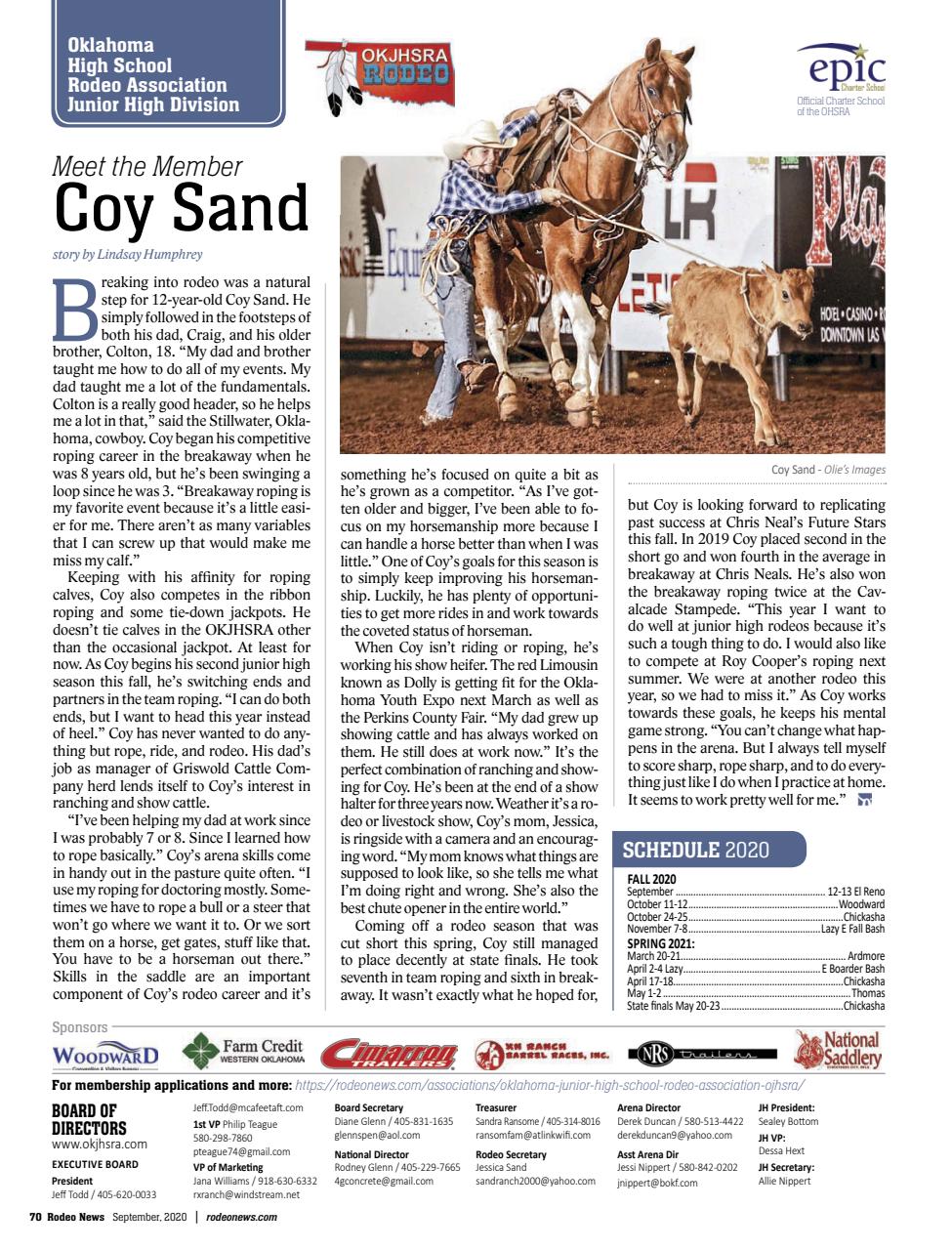 Rodeo Life Preview Pages