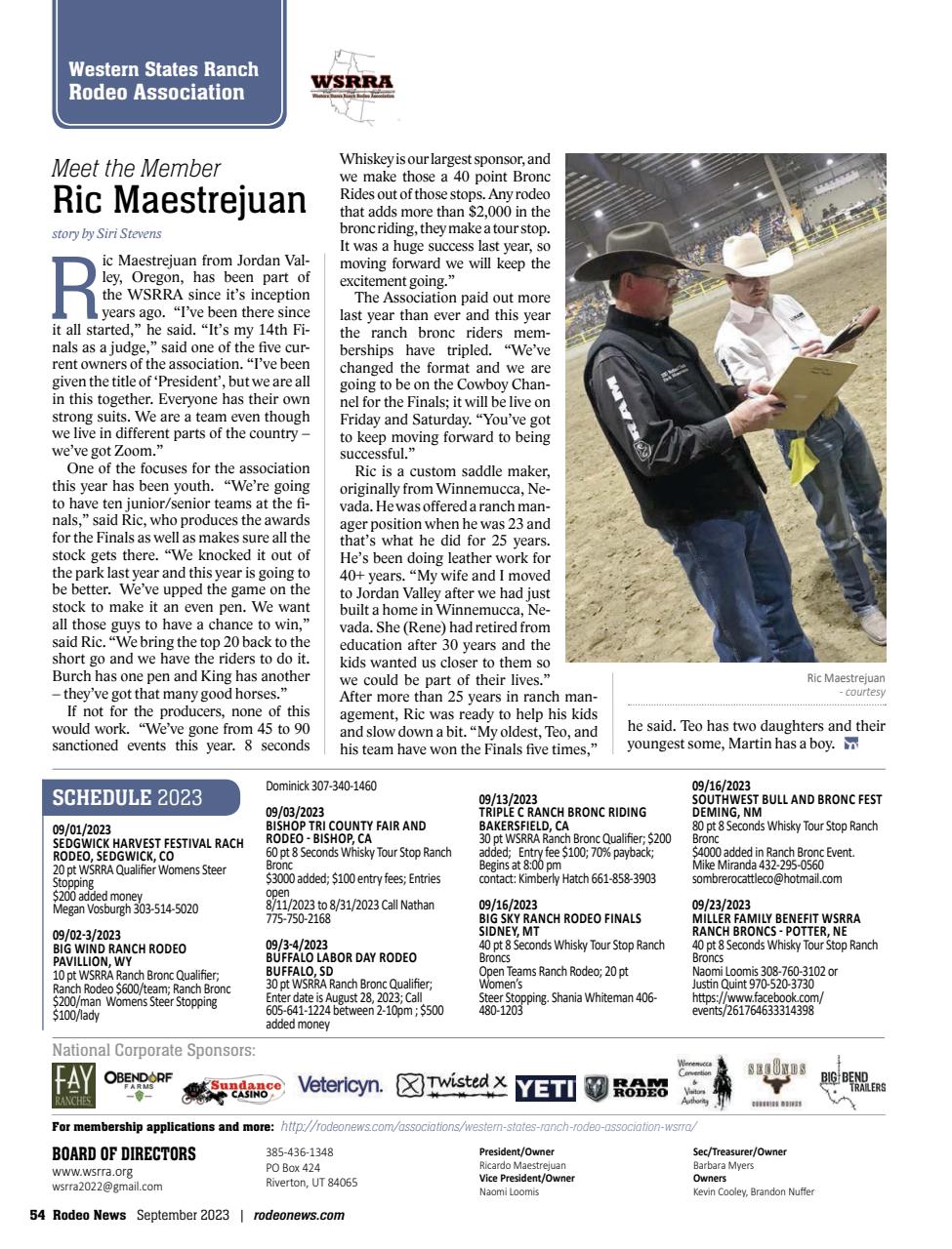 Rodeo Life Preview Pages
