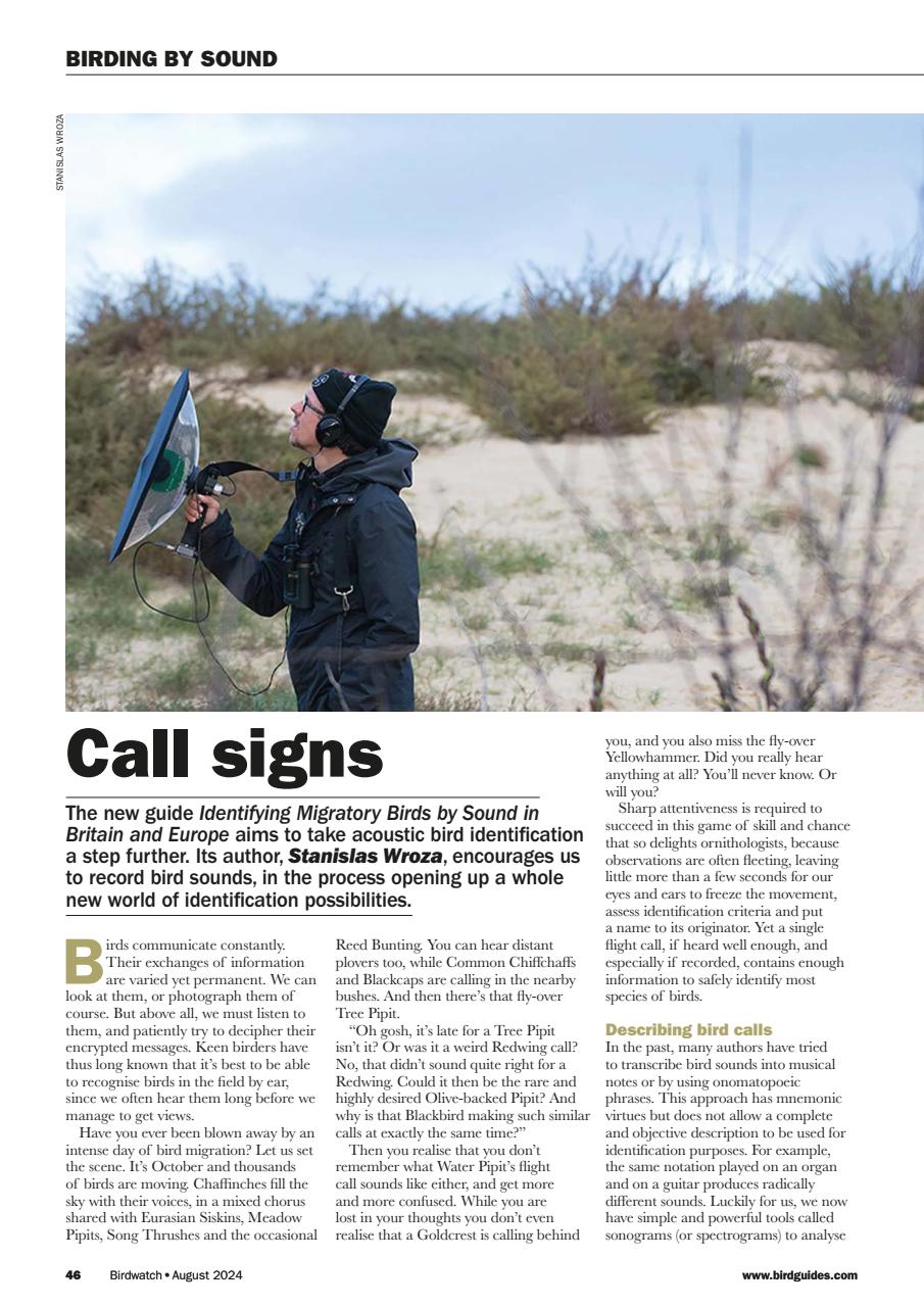 Birdwatch Magazine Preview Pages