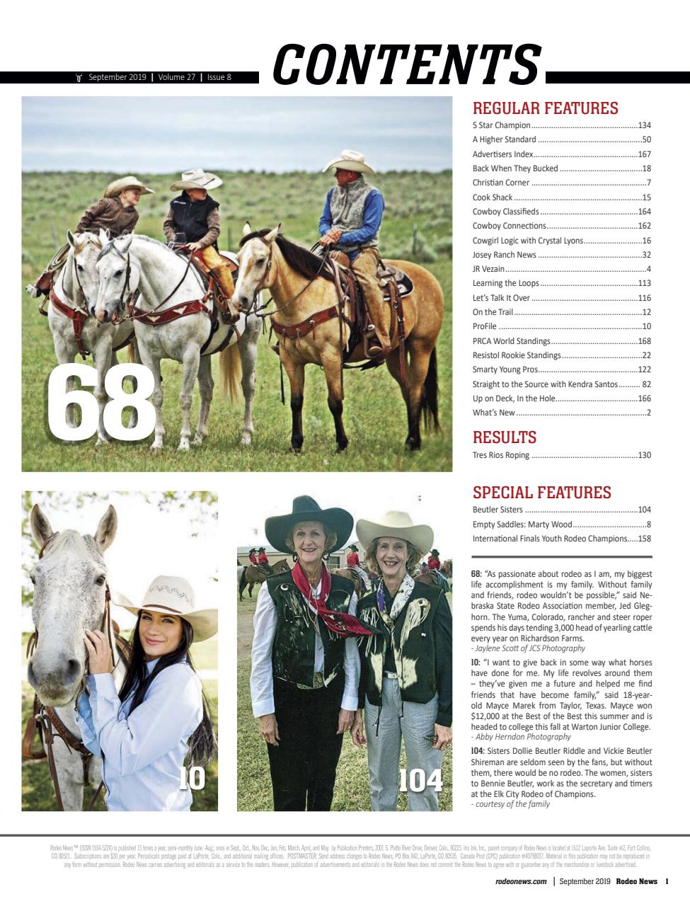 Rodeo Life Preview Pages