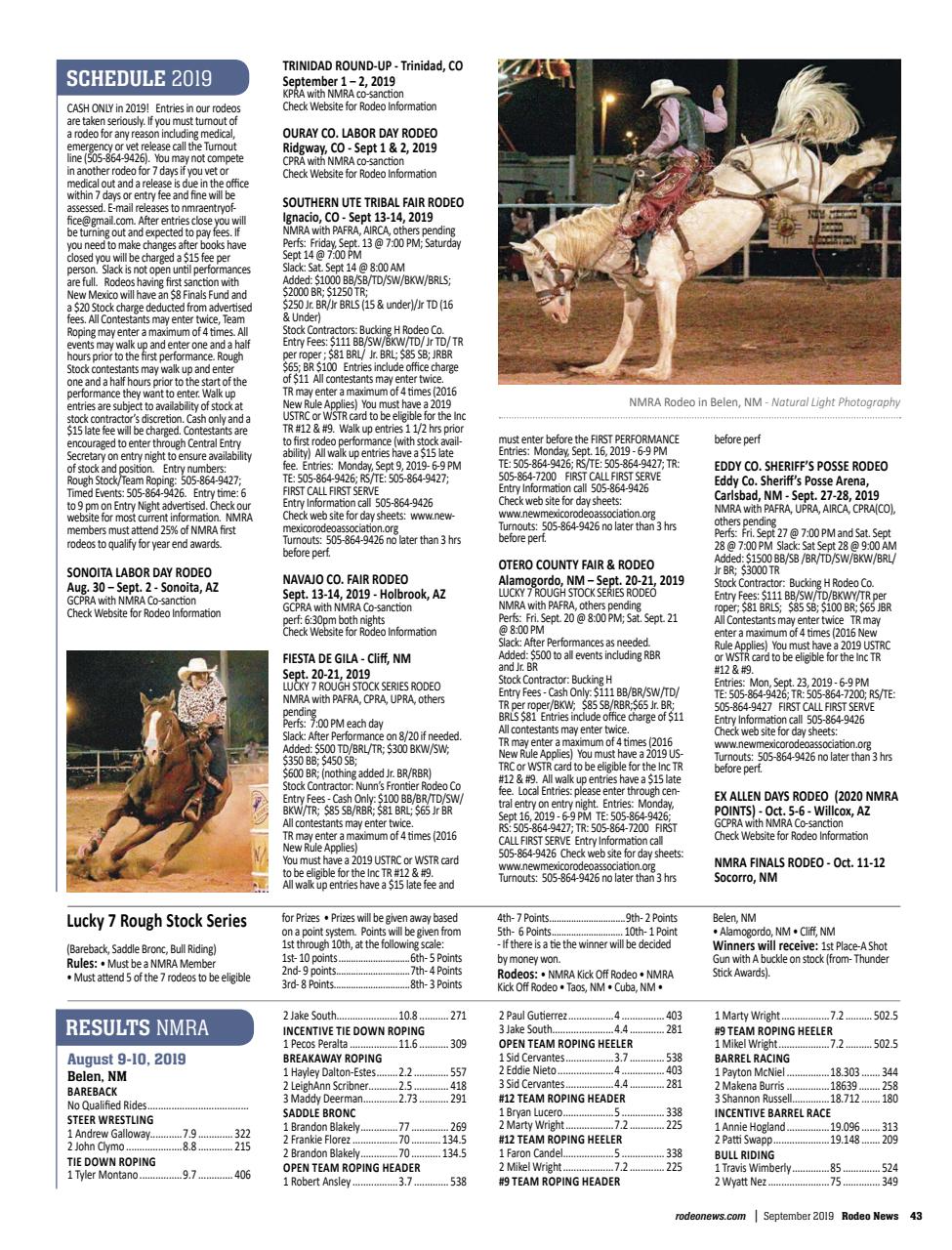 Rodeo Life Preview Pages