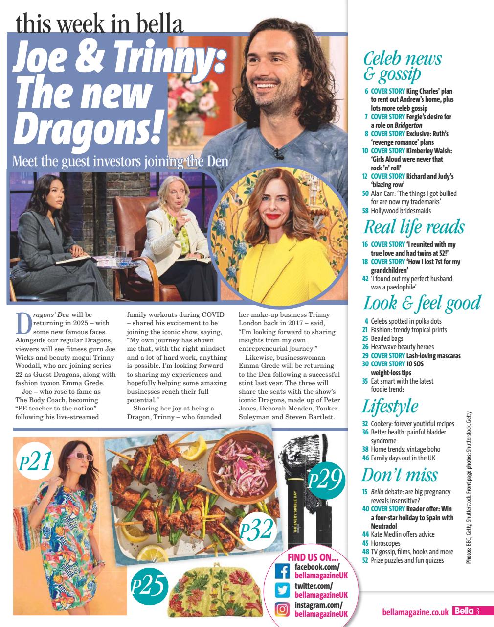 Bella Magazine Preview Pages