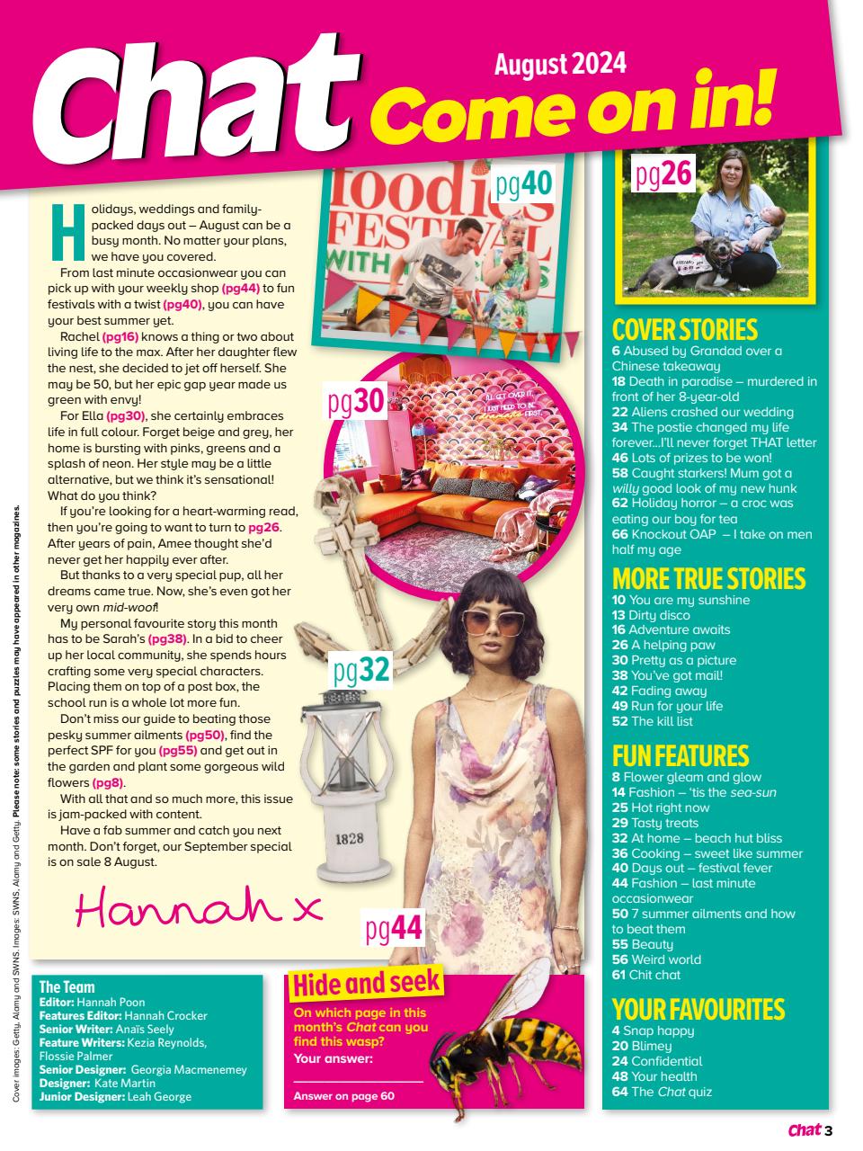 Chat Specials Preview Pages