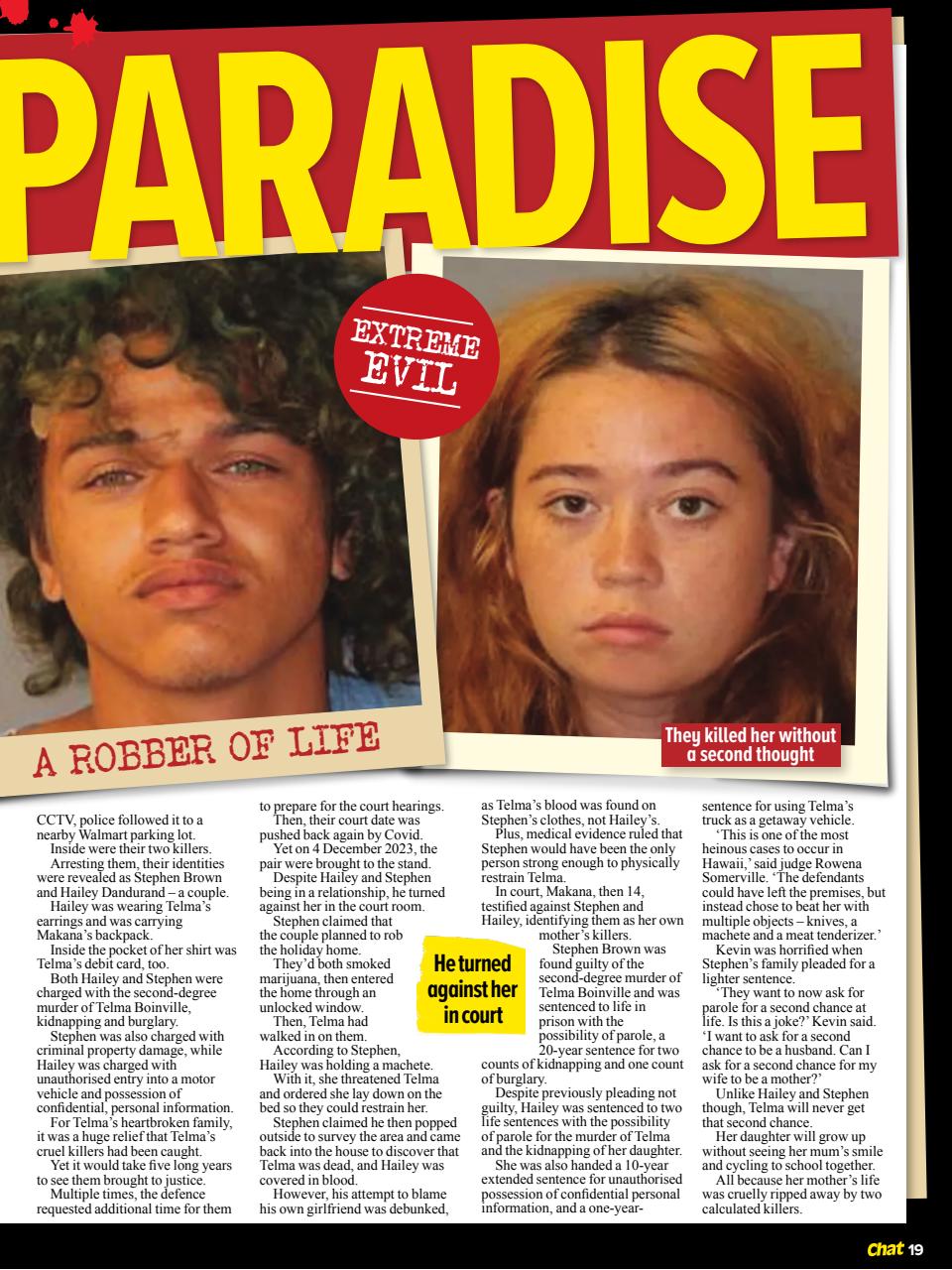 Chat Specials Preview Pages