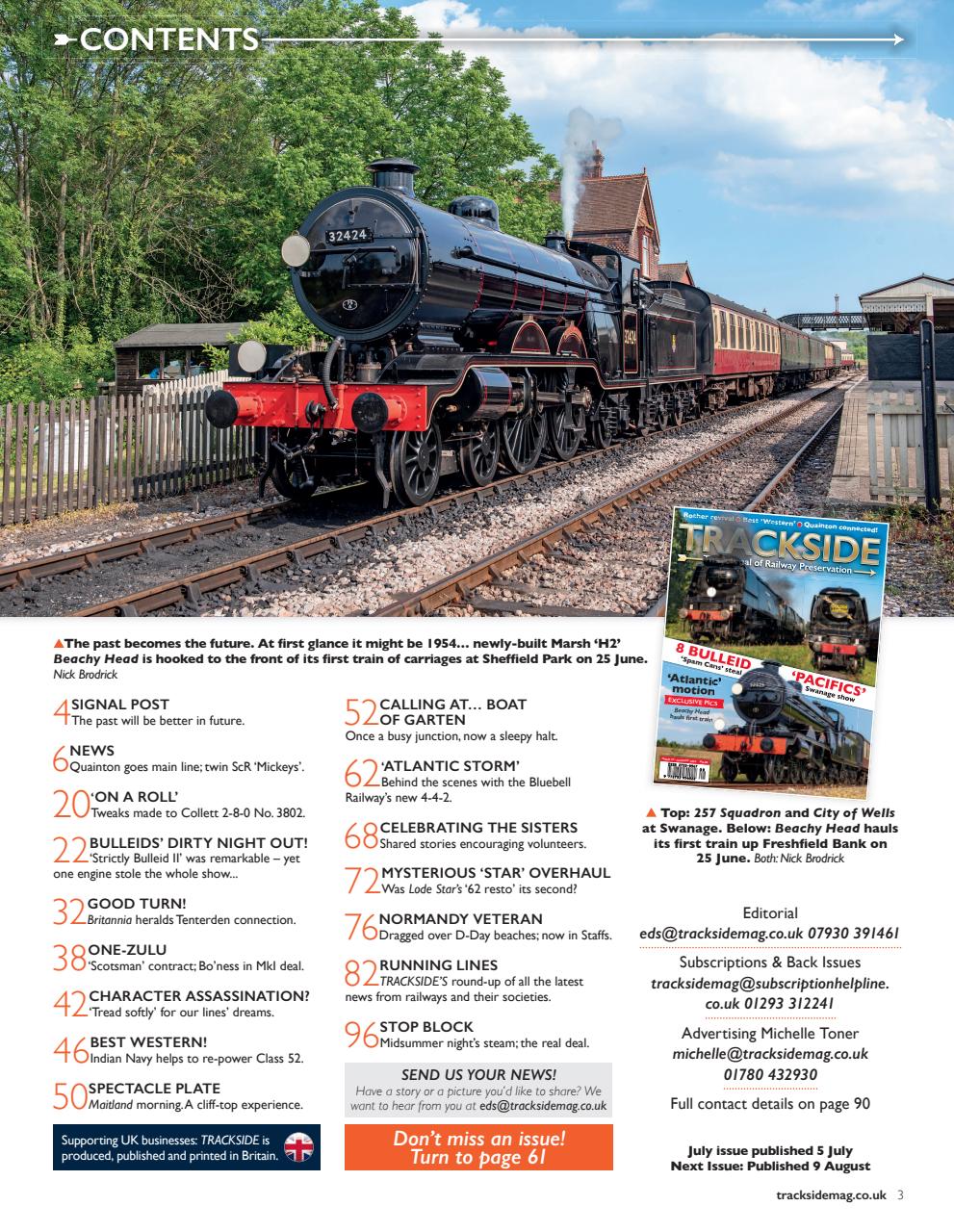 Trackside Preview Pages