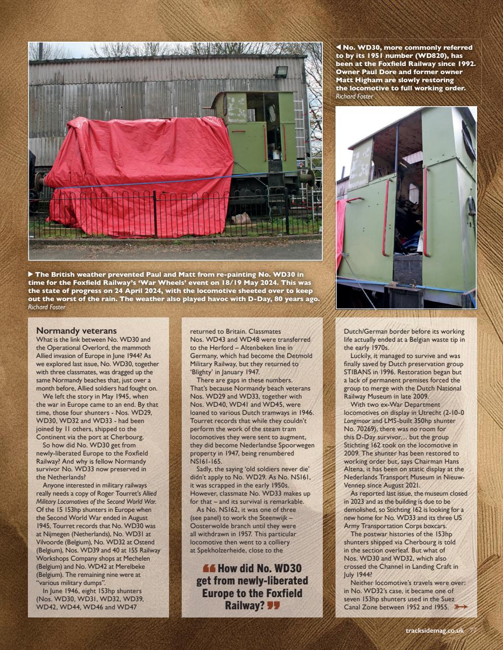 Trackside Preview Pages