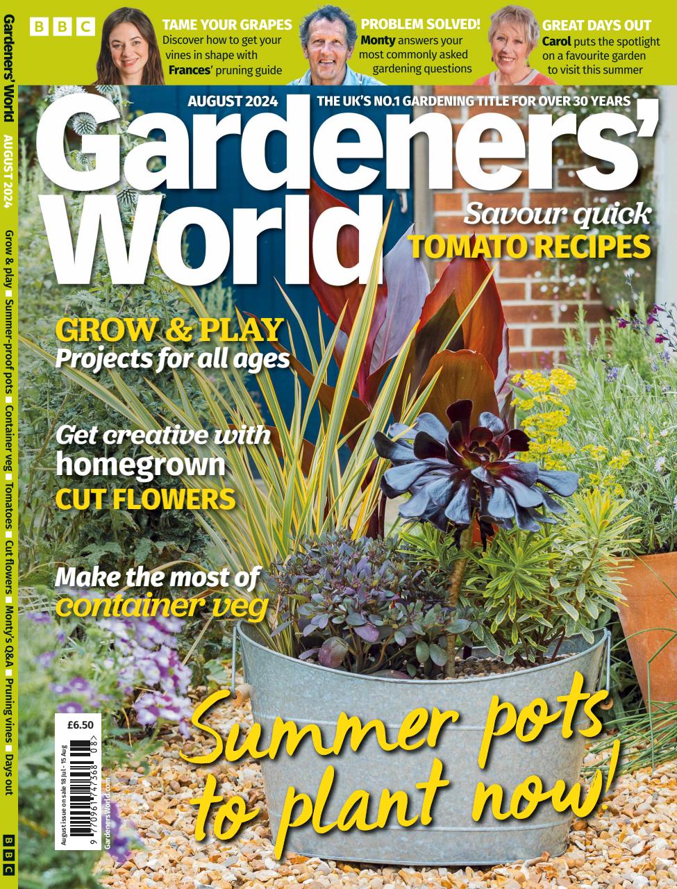 BBC Gardeners’ World Magazine Preview Pages