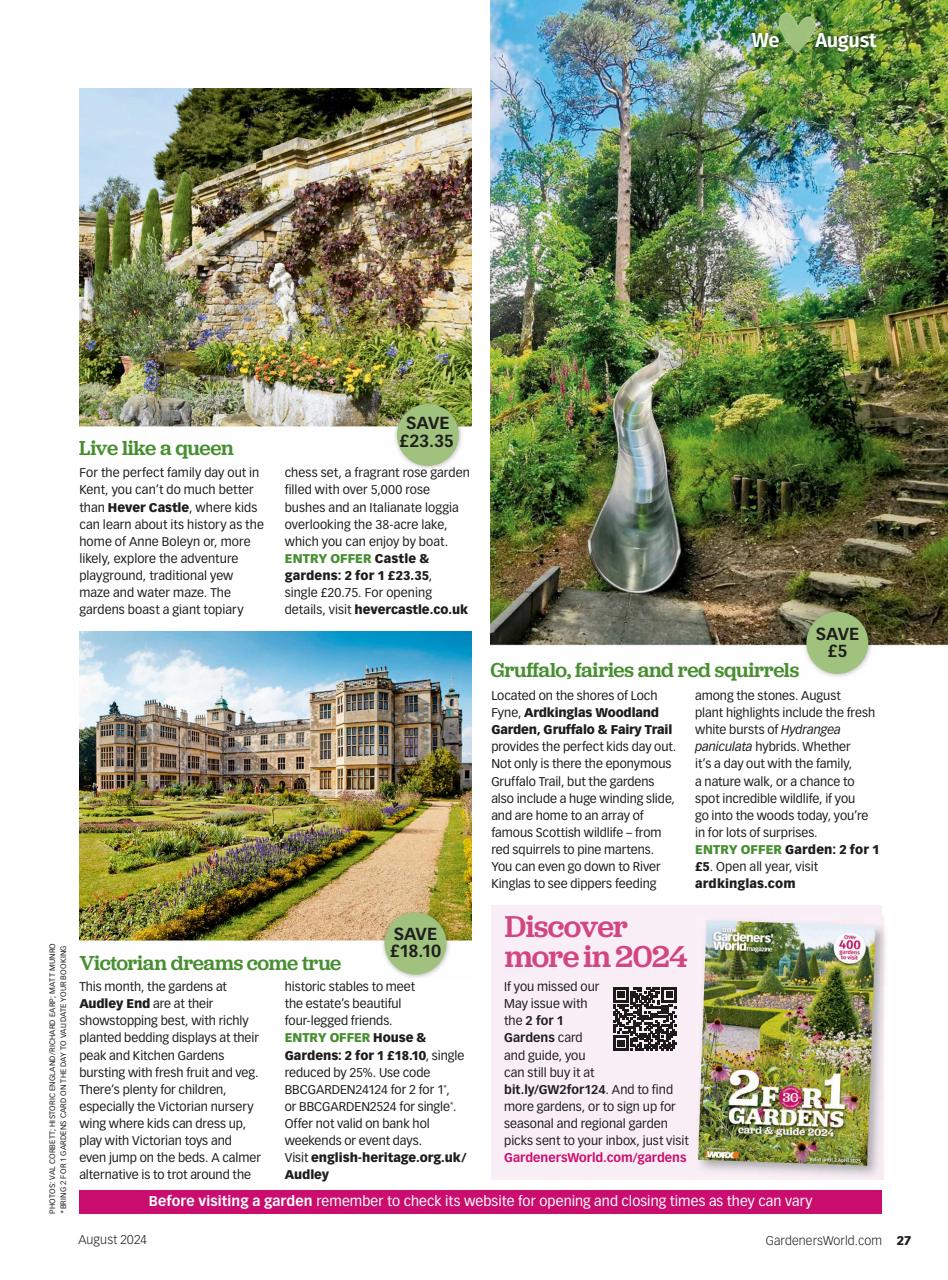 BBC Gardeners’ World Magazine Preview Pages