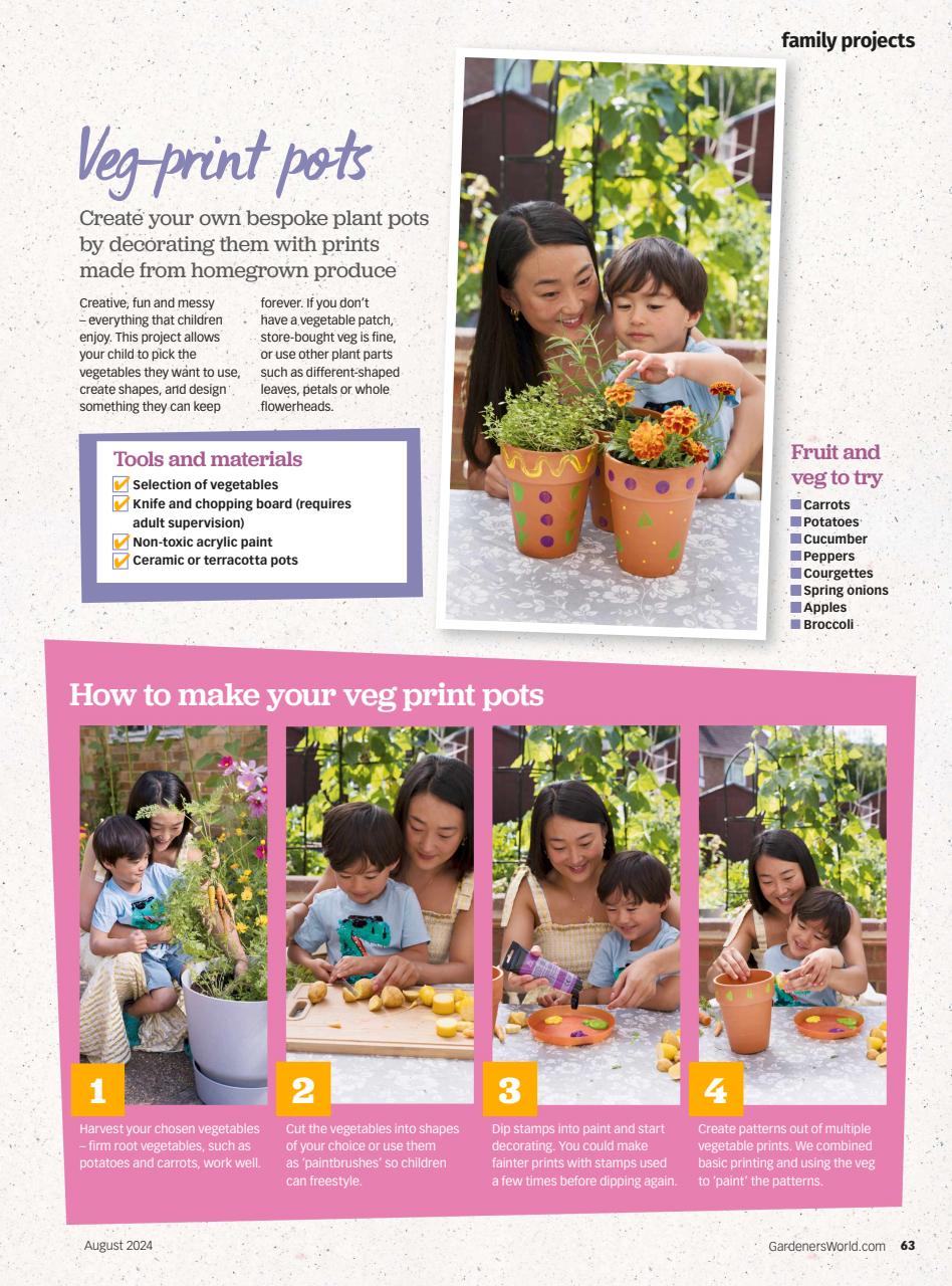 BBC Gardeners’ World Magazine Preview Pages