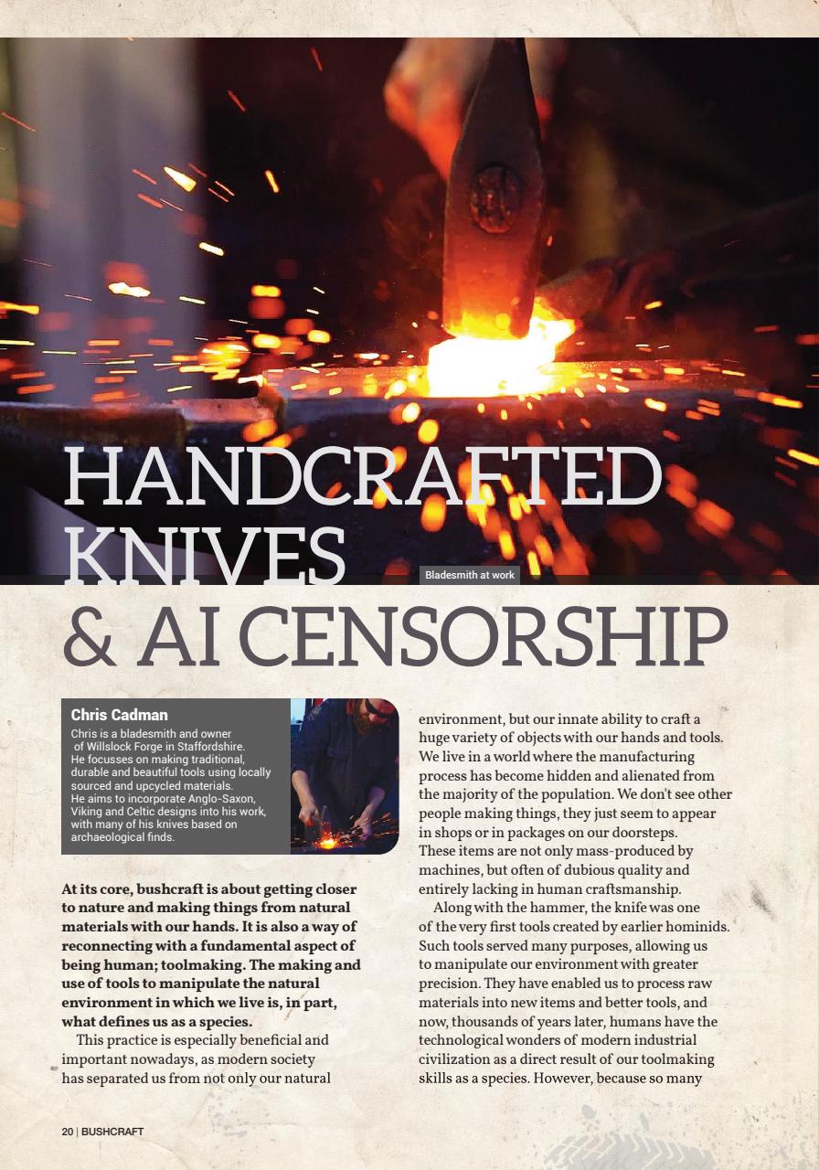 Bushcraft & Survival Skills Magazine Preview Pages