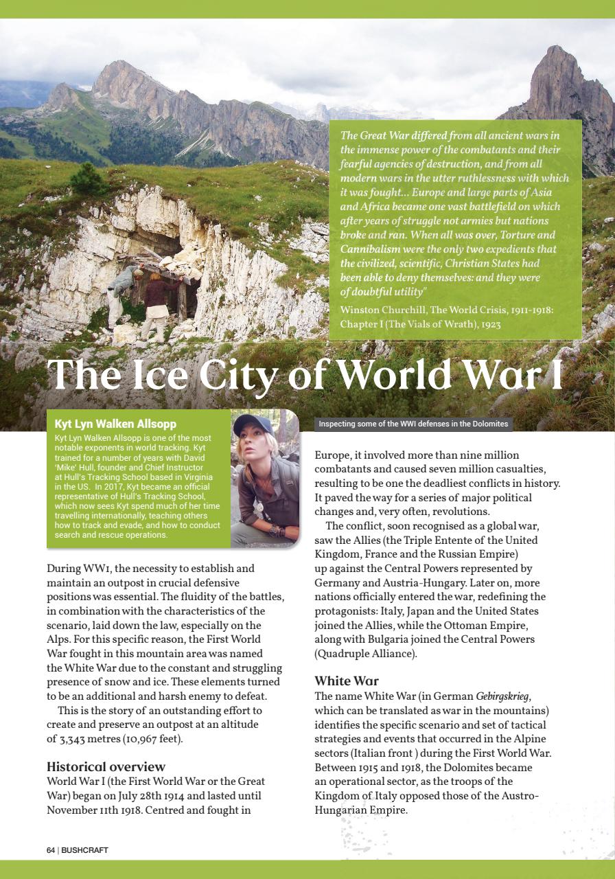 Bushcraft & Survival Skills Magazine Preview Pages