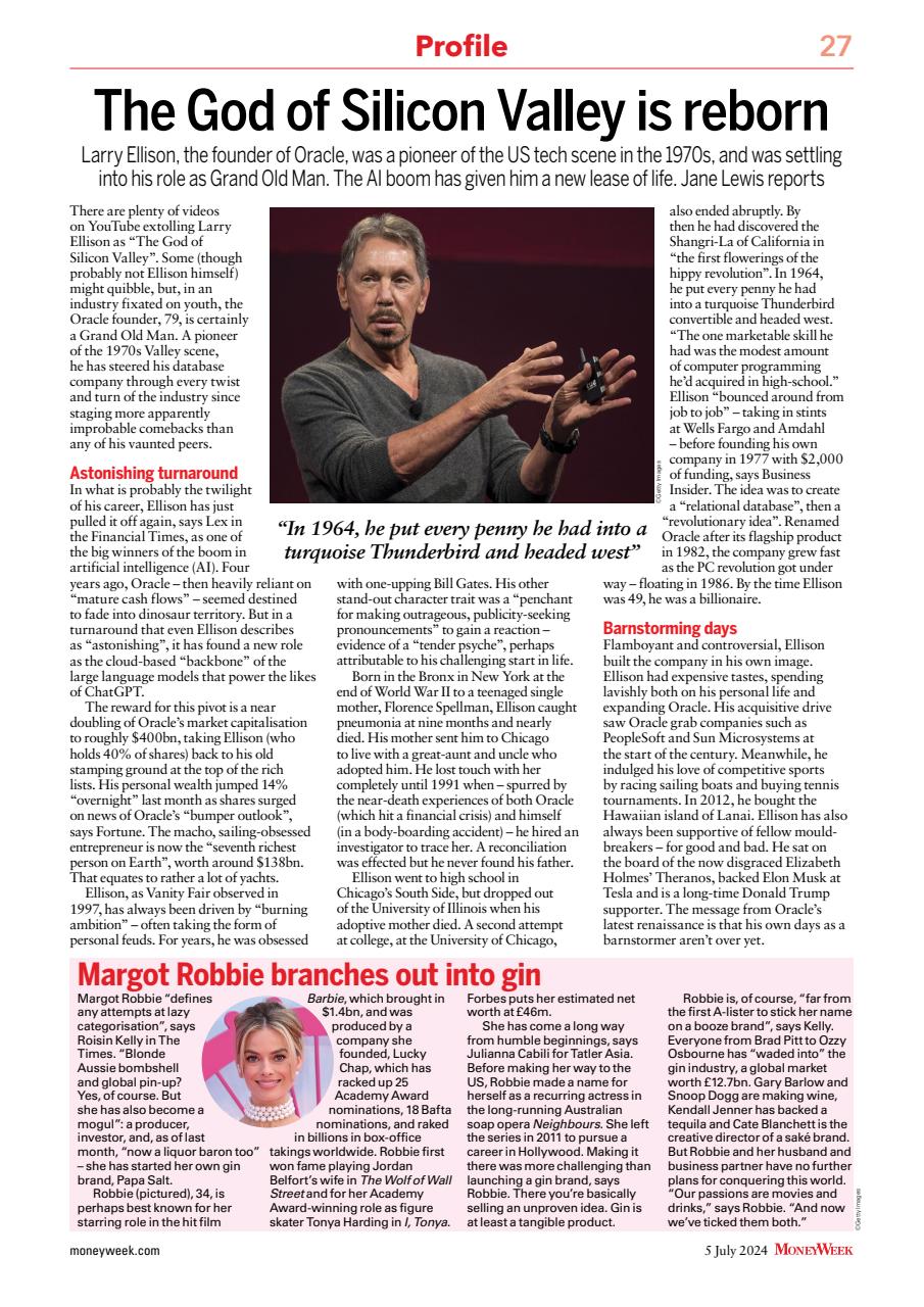 MoneyWeek Preview Pages