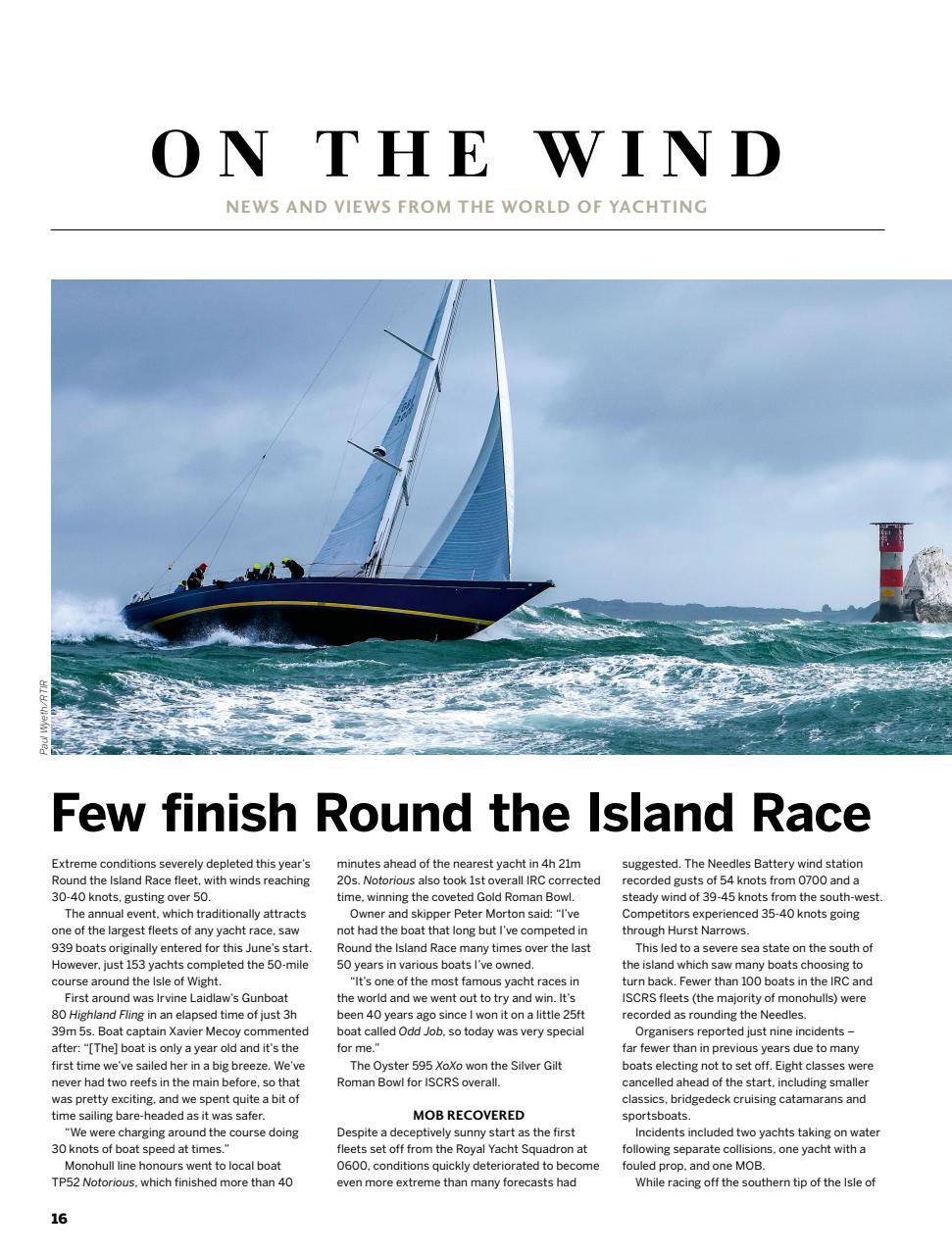 Yachting World Preview Pages