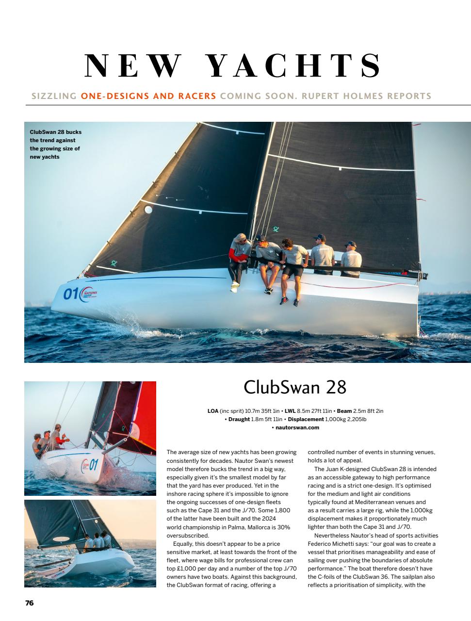 Yachting World Preview Pages