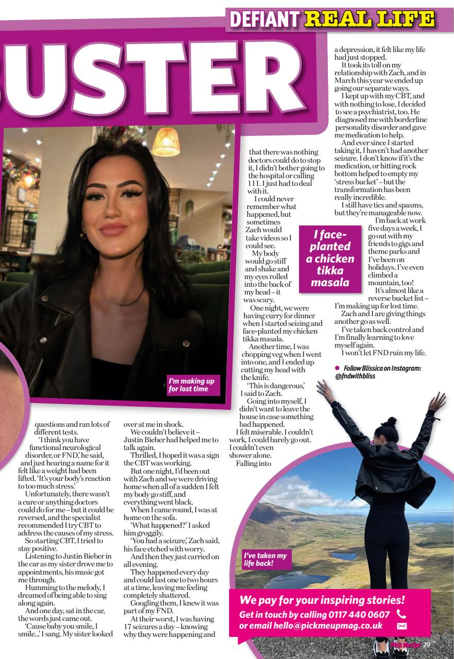 Pick Me Up Preview Pages