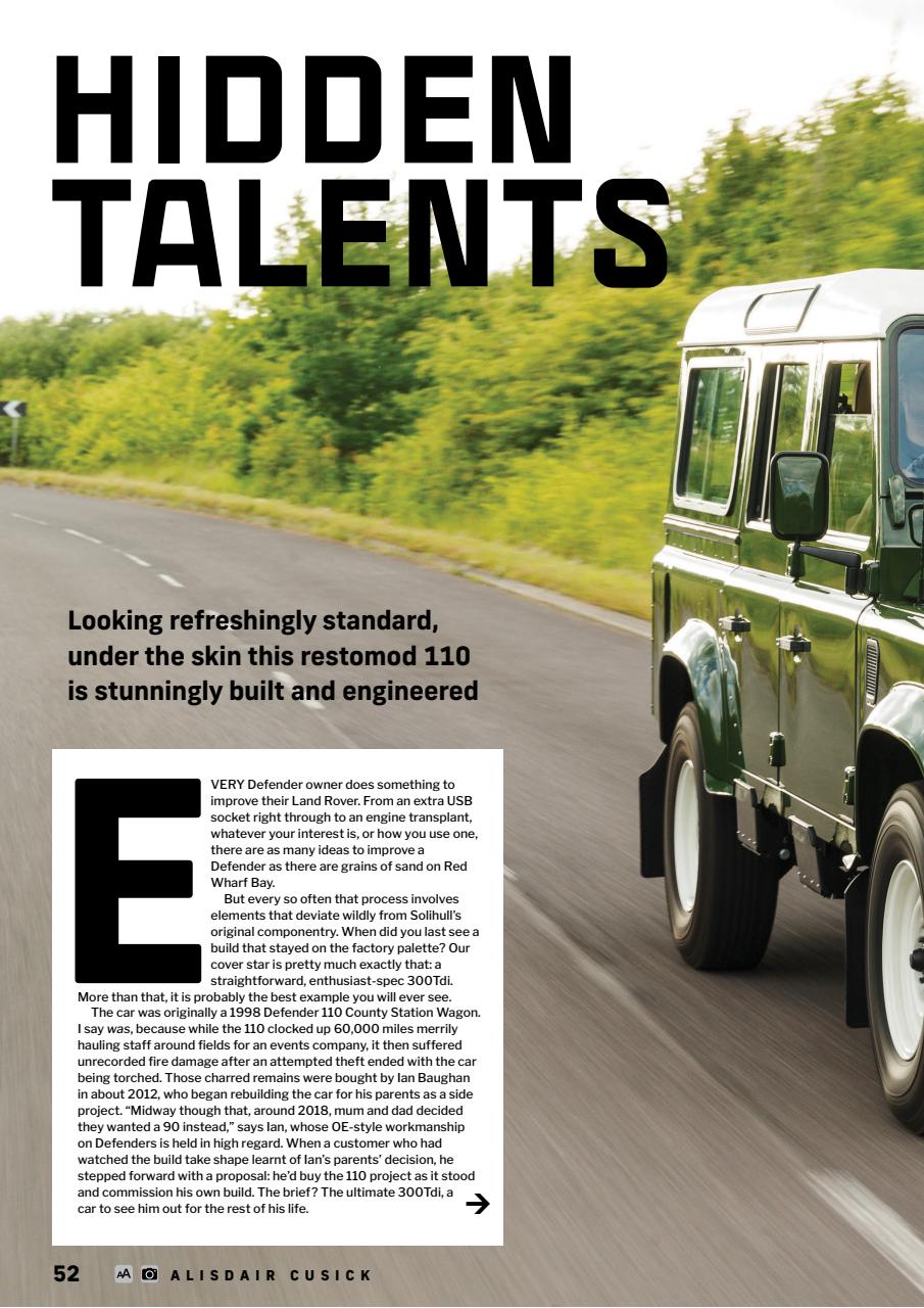 Land Rover Monthly Preview Pages