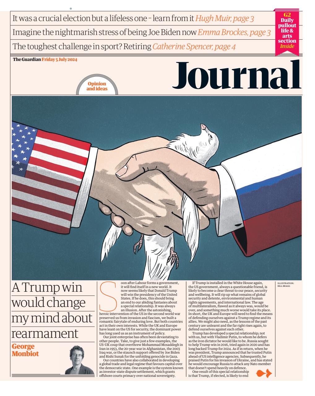 The Guardian Newspaper Preview Pages