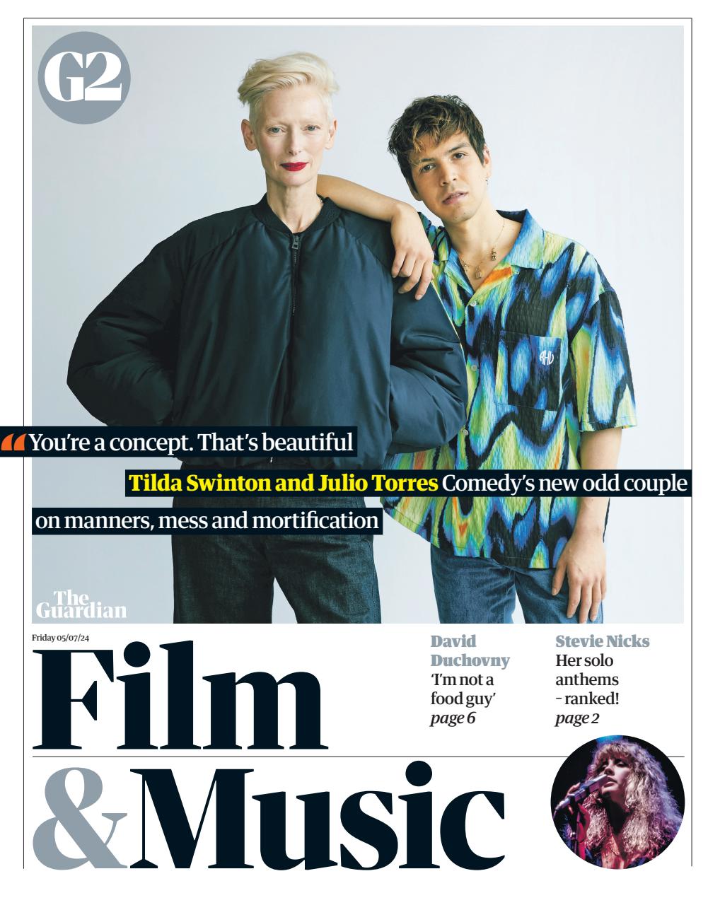 The Guardian Newspaper Preview Pages