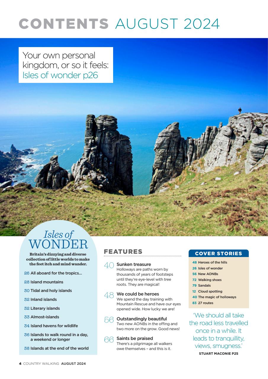 Country Walking Preview Pages