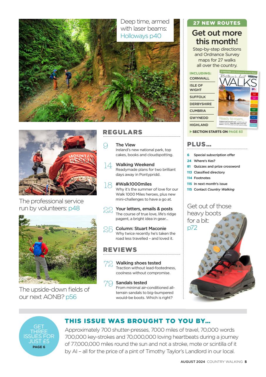 Country Walking Preview Pages