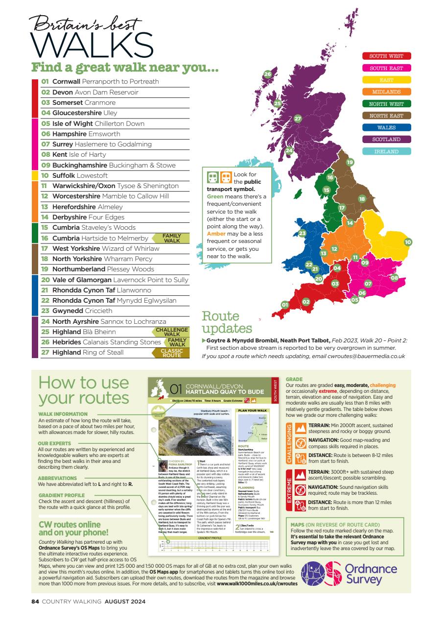 Country Walking Preview Pages