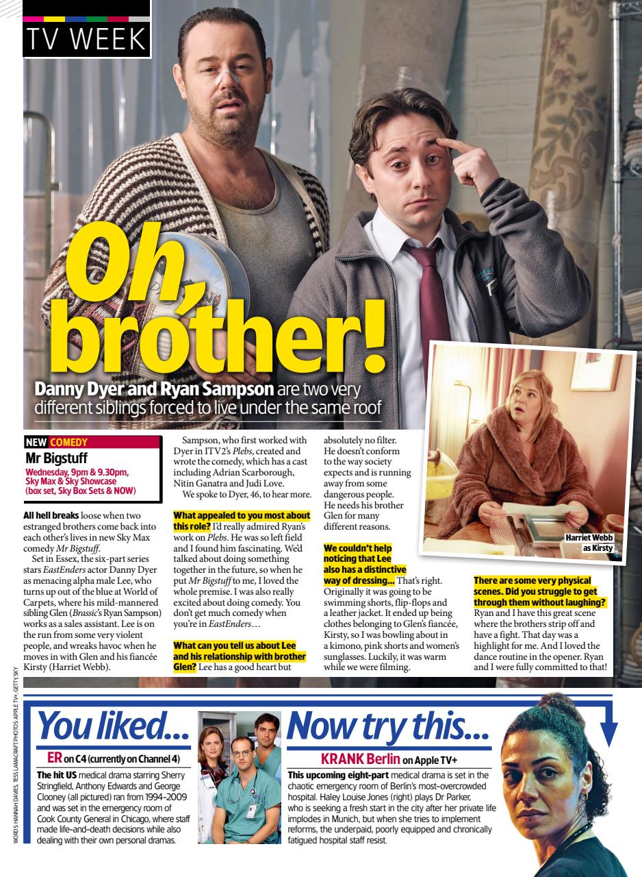 TV & Satellite Week Preview Pages