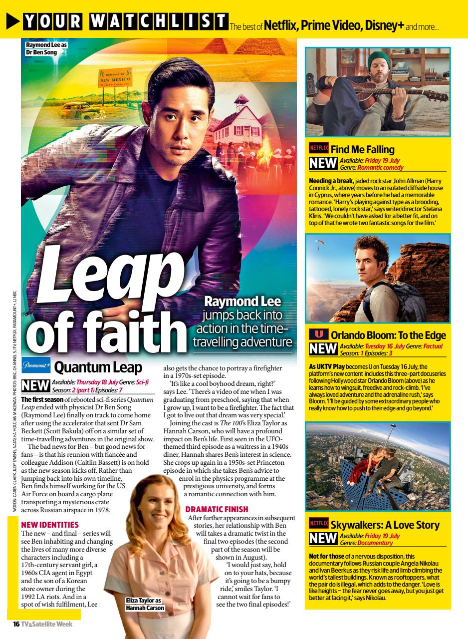 TV & Satellite Week Preview Pages
