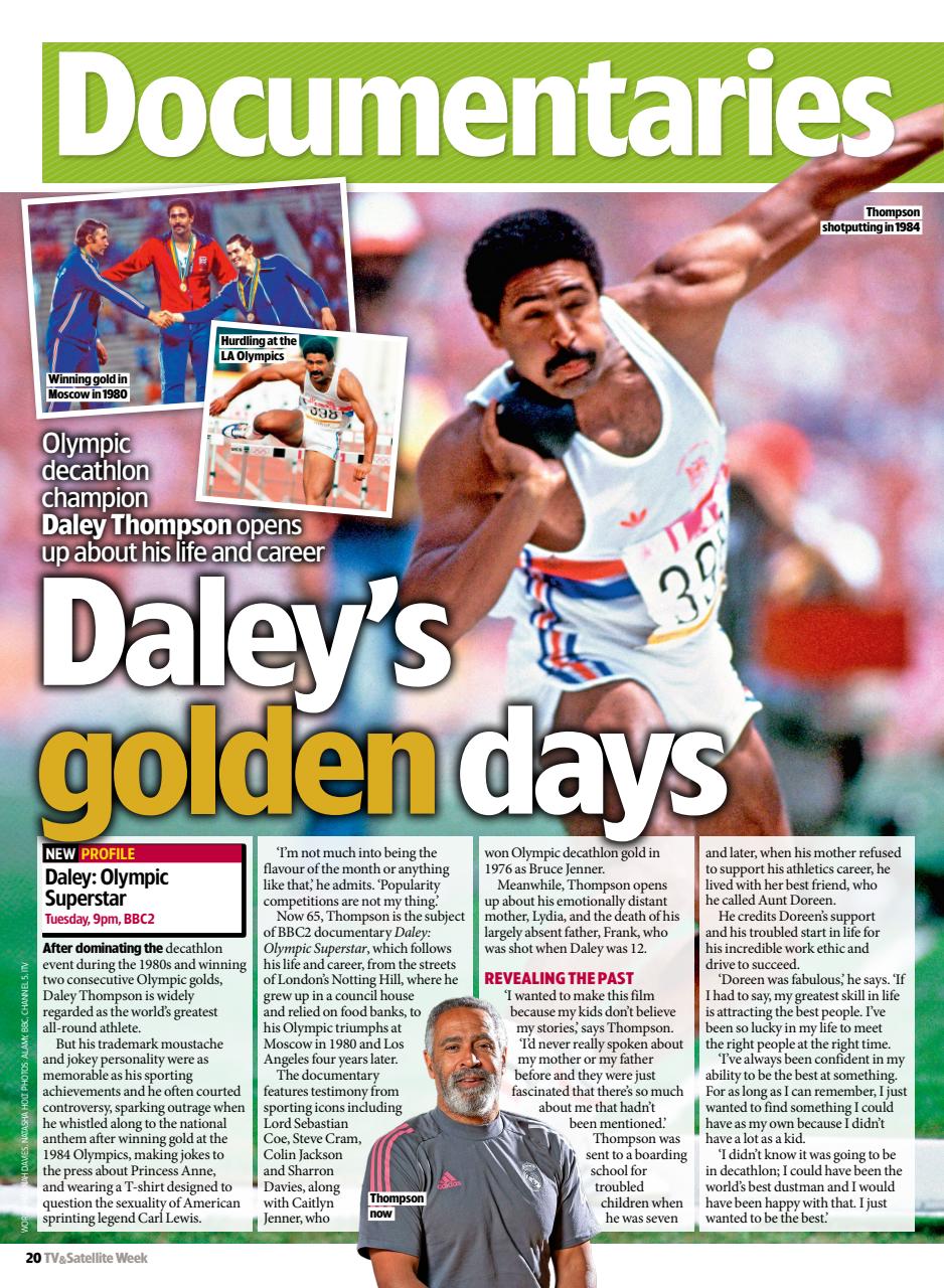 TV & Satellite Week Preview Pages