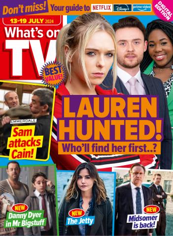 What's on TV issue 13 Jul 2024