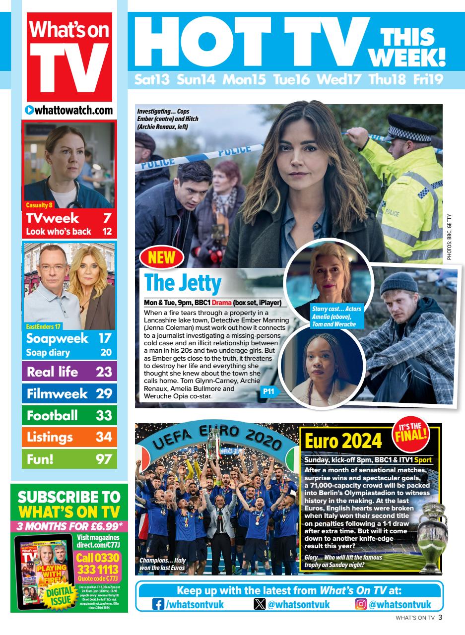 What's on TV Preview Pages