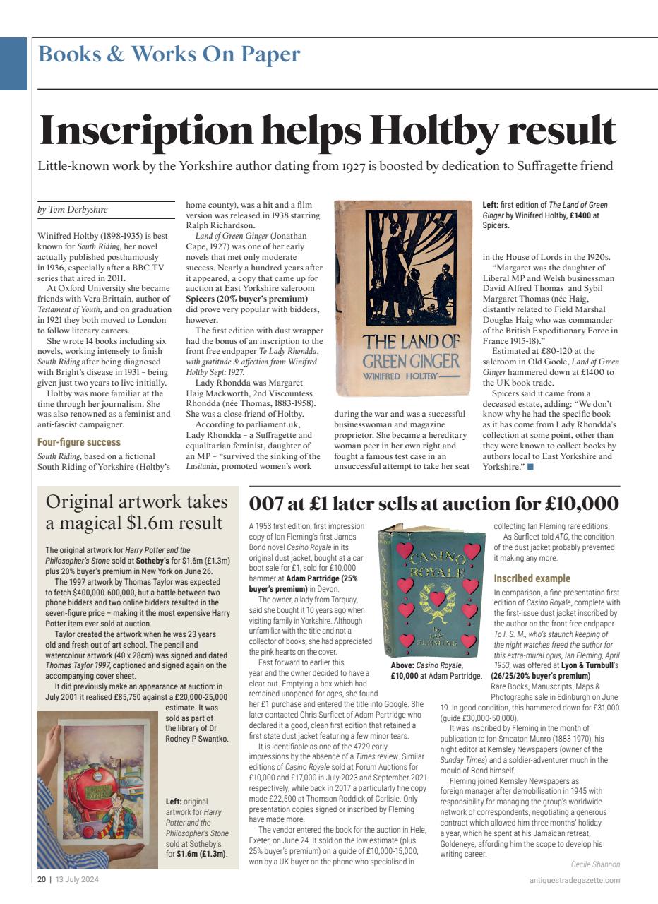 Antiques Trade Gazette Preview Pages