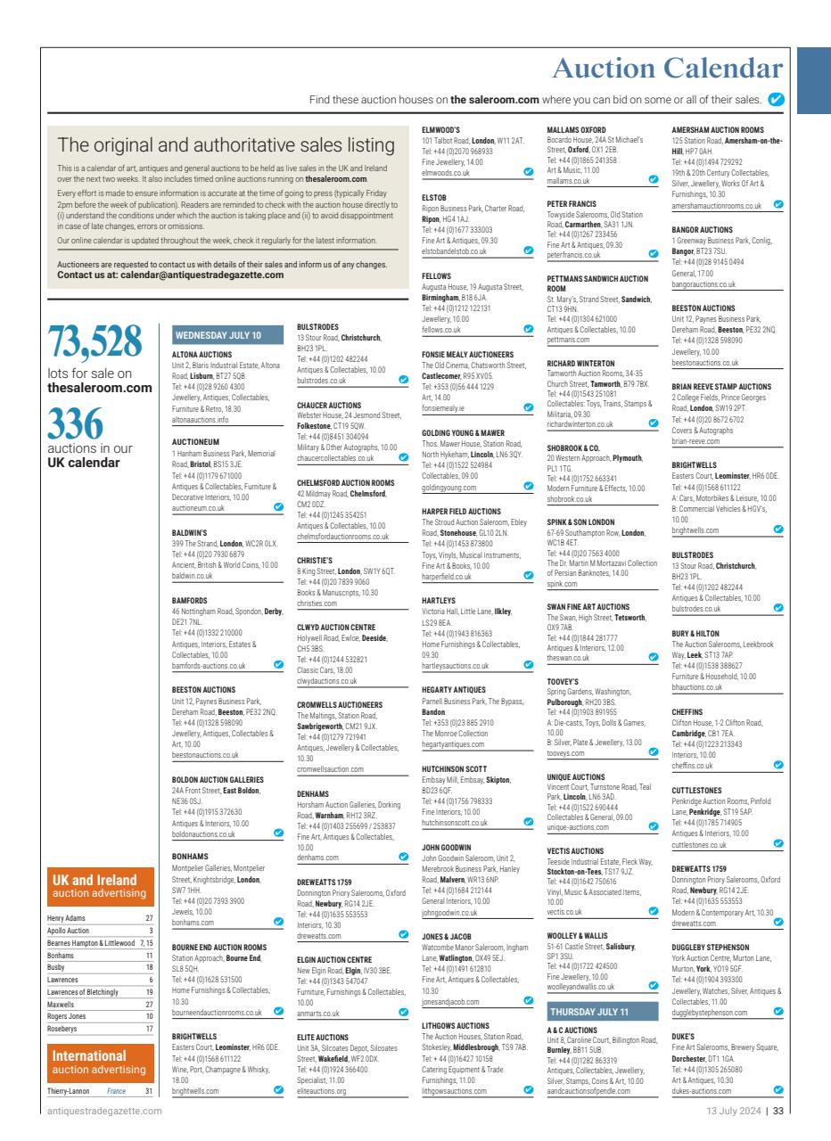 Antiques Trade Gazette Preview Pages