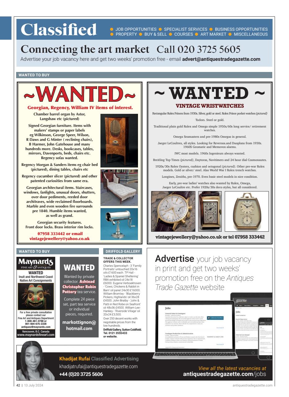 Antiques Trade Gazette Preview Pages