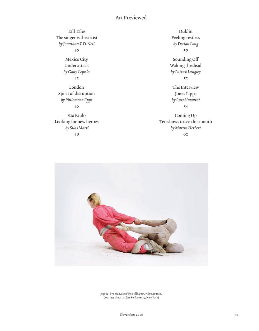 ArtReview Preview Pages