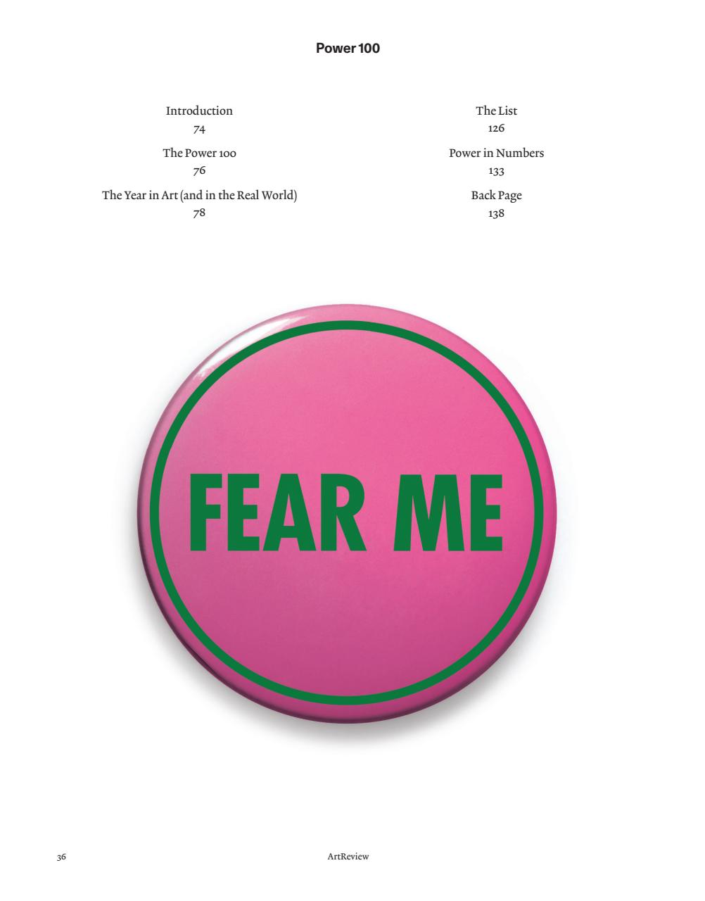 ArtReview Preview Pages