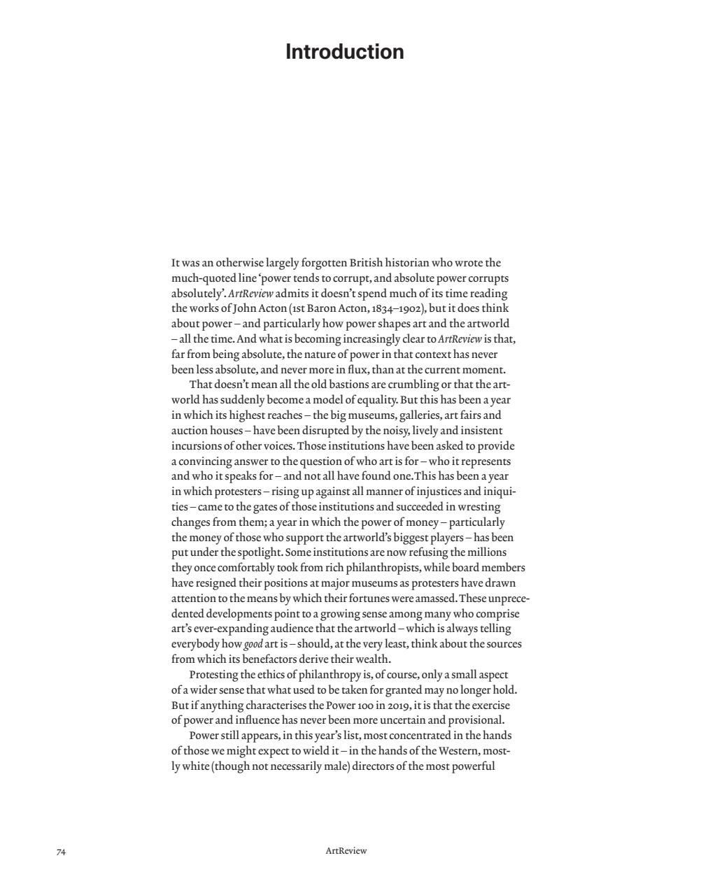 ArtReview Preview Pages