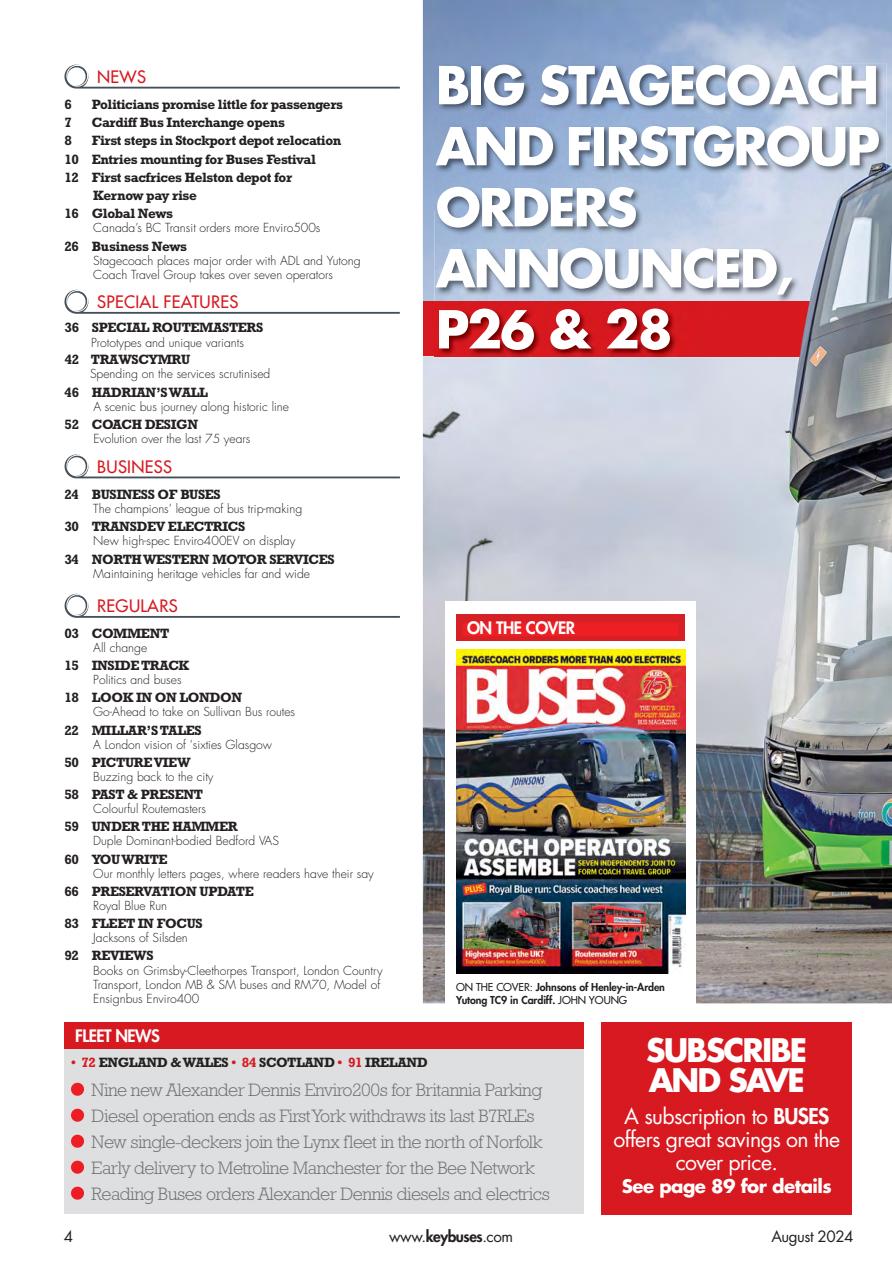 Buses Magazine Preview Pages