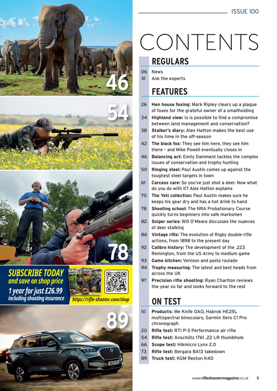 Rifle Shooter Preview Pages