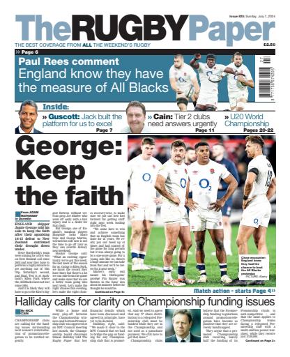 The Rugby Paper issue 