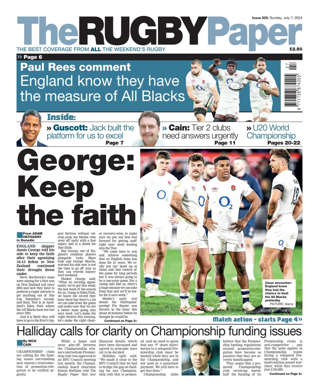 The Rugby Paper Preview Pages