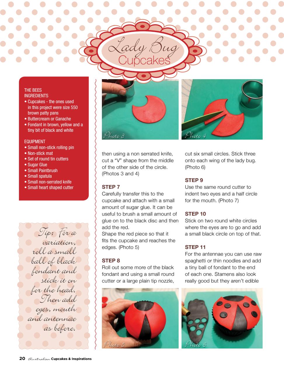 Australian Cupcakes and Inspirations Preview Pages