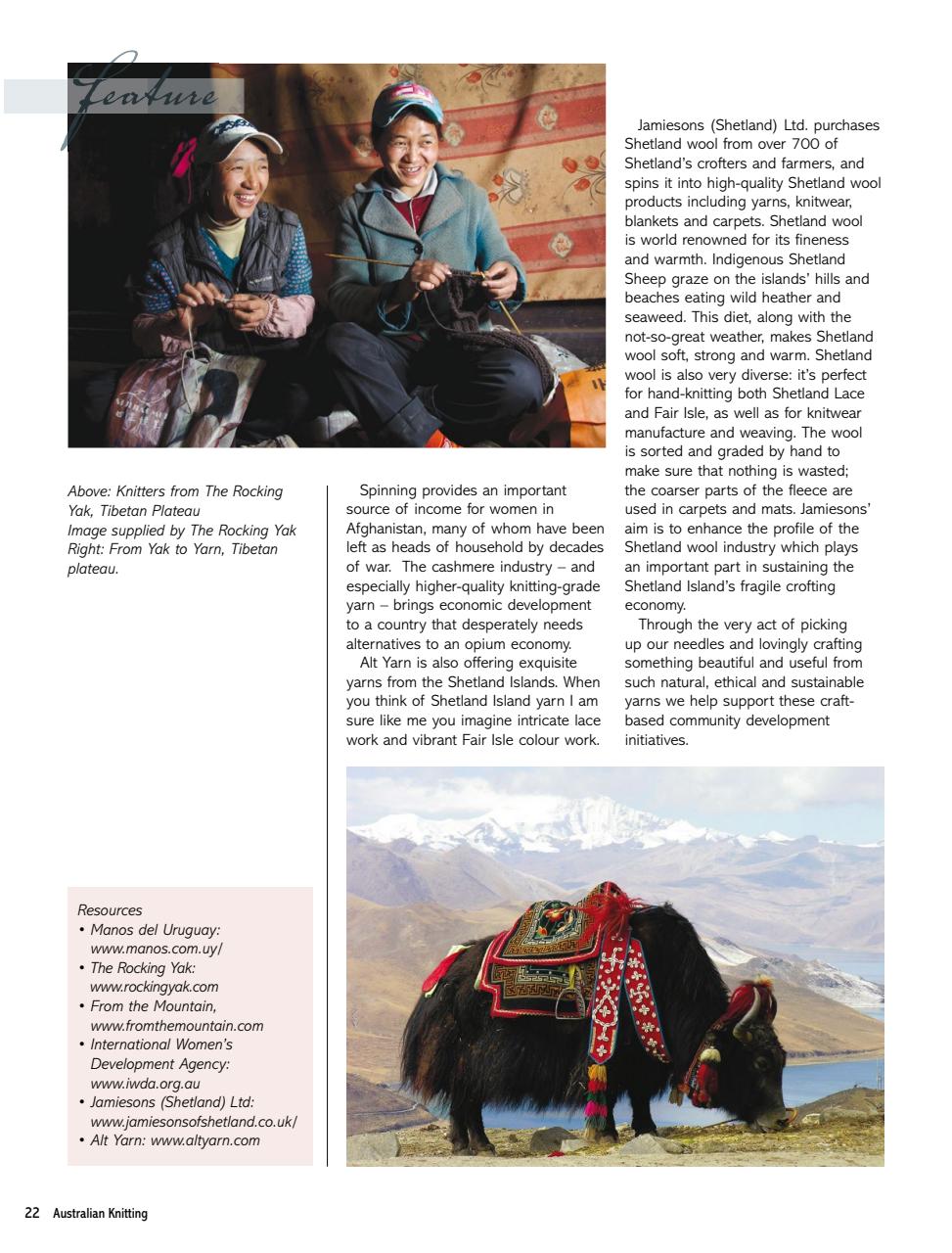 Australian Knitting Preview Pages